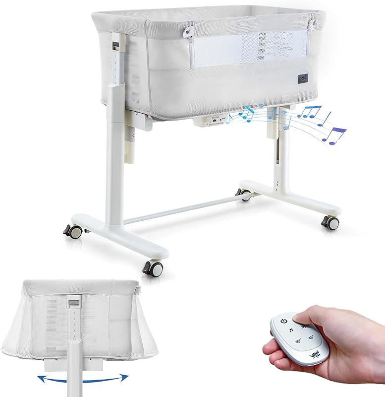 VaVaSoo Bassinet Automatic Electric Adjustable
