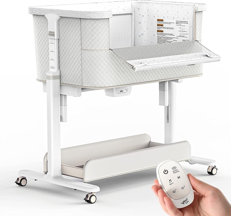 VaVaSoo Bassinet Motorized Adjustable Electric